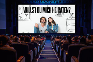 Filmplakat: Leinwand-Gruß